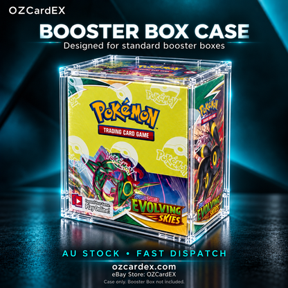 OZCardEX acrylic booster box protector
