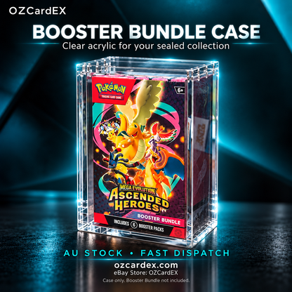 OZCardEX acrylic booster bundle protector