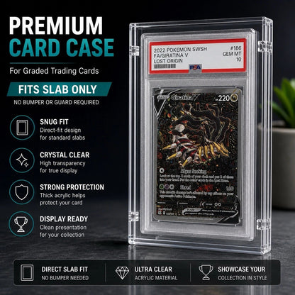 PSA and CGC acrylic slab protector case – OZCardEX Australia